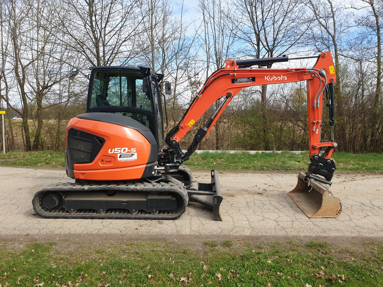 KUBOTA U 50-5 - Мини багер: снимка 2 KUBOTA U 50-5 - Мини багер: снимка 2