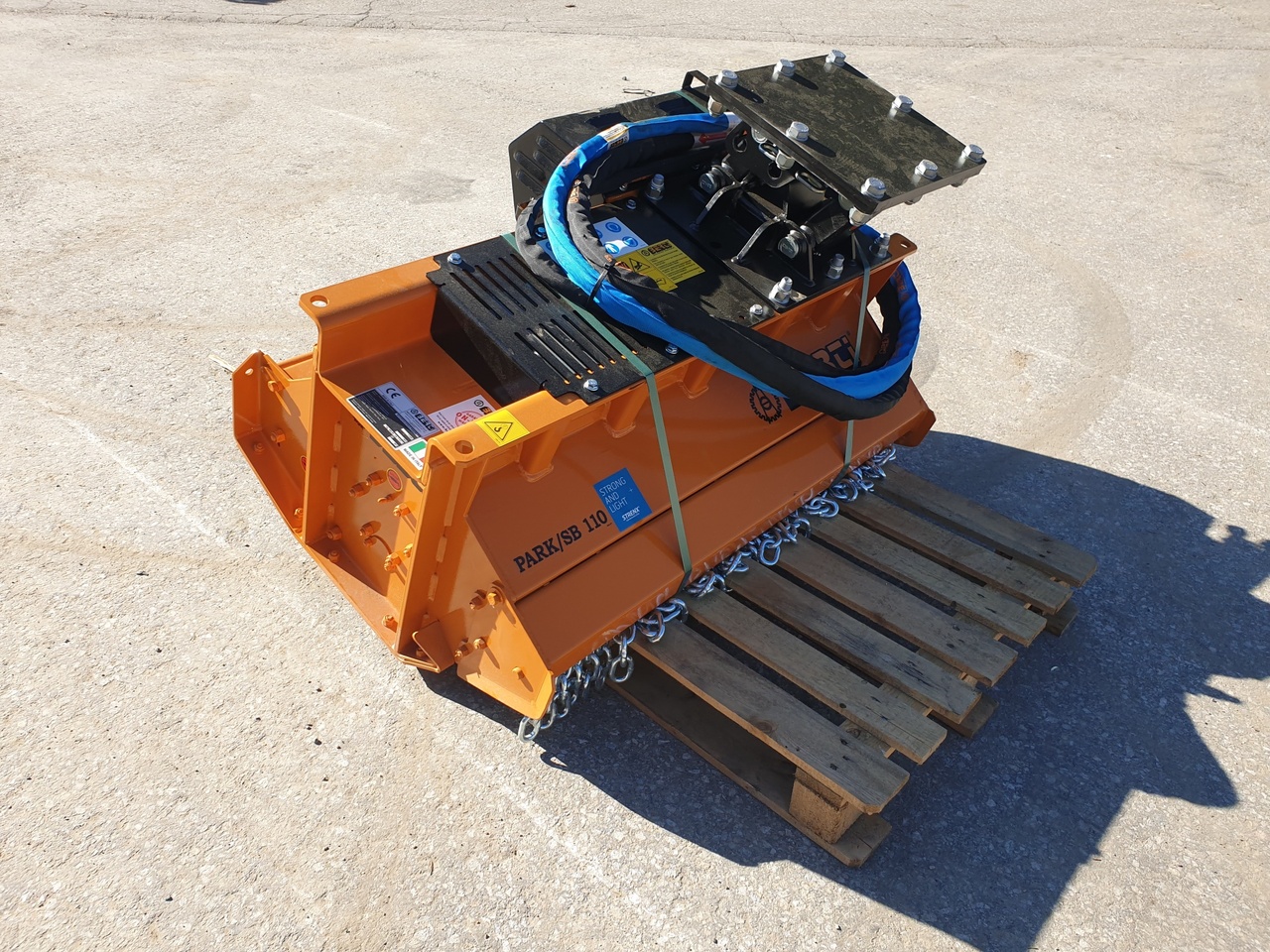 BERTI PARK/SB 110 - Hydraulic mulching head - Прикачен инвентар за Багер: снимка 2 BERTI PARK/SB 110 - Hydraulic mulching head - Прикачен инвентар за Багер: снимка 2