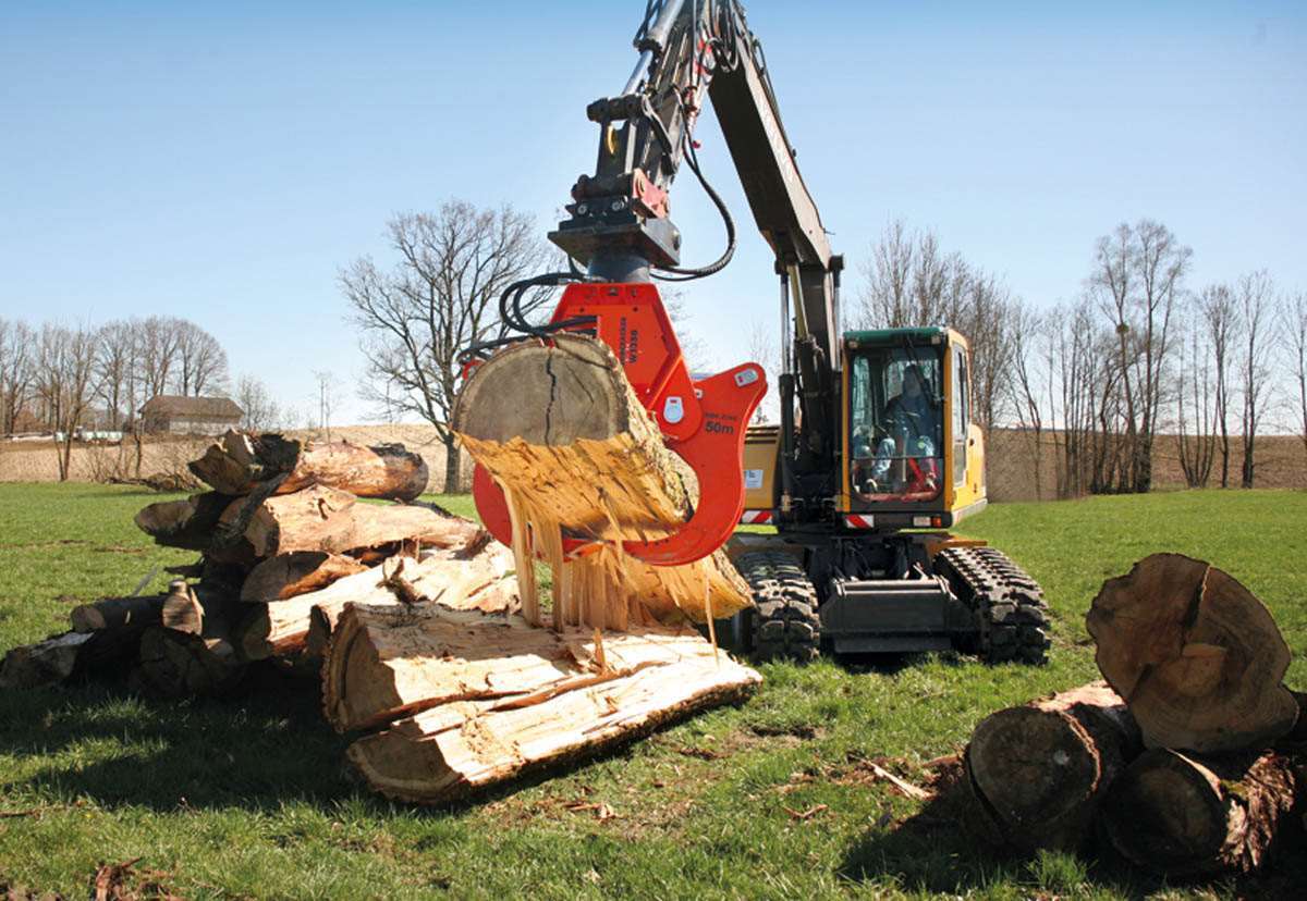 WESTTECH Woodcracker W 600 - Прикачен инвентар за Мини багер: снимка 1 WESTTECH Woodcracker W 600 - Прикачен инвентар за Мини багер: снимка 1