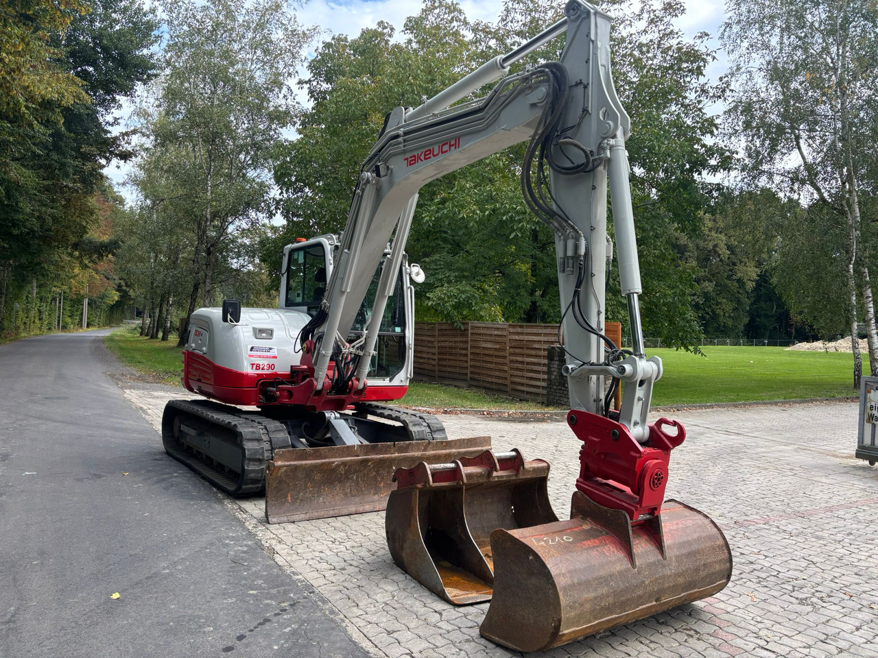 TAKEUCHI TB 290 - Мини багер: снимка 4 TAKEUCHI TB 290 - Мини багер: снимка 4