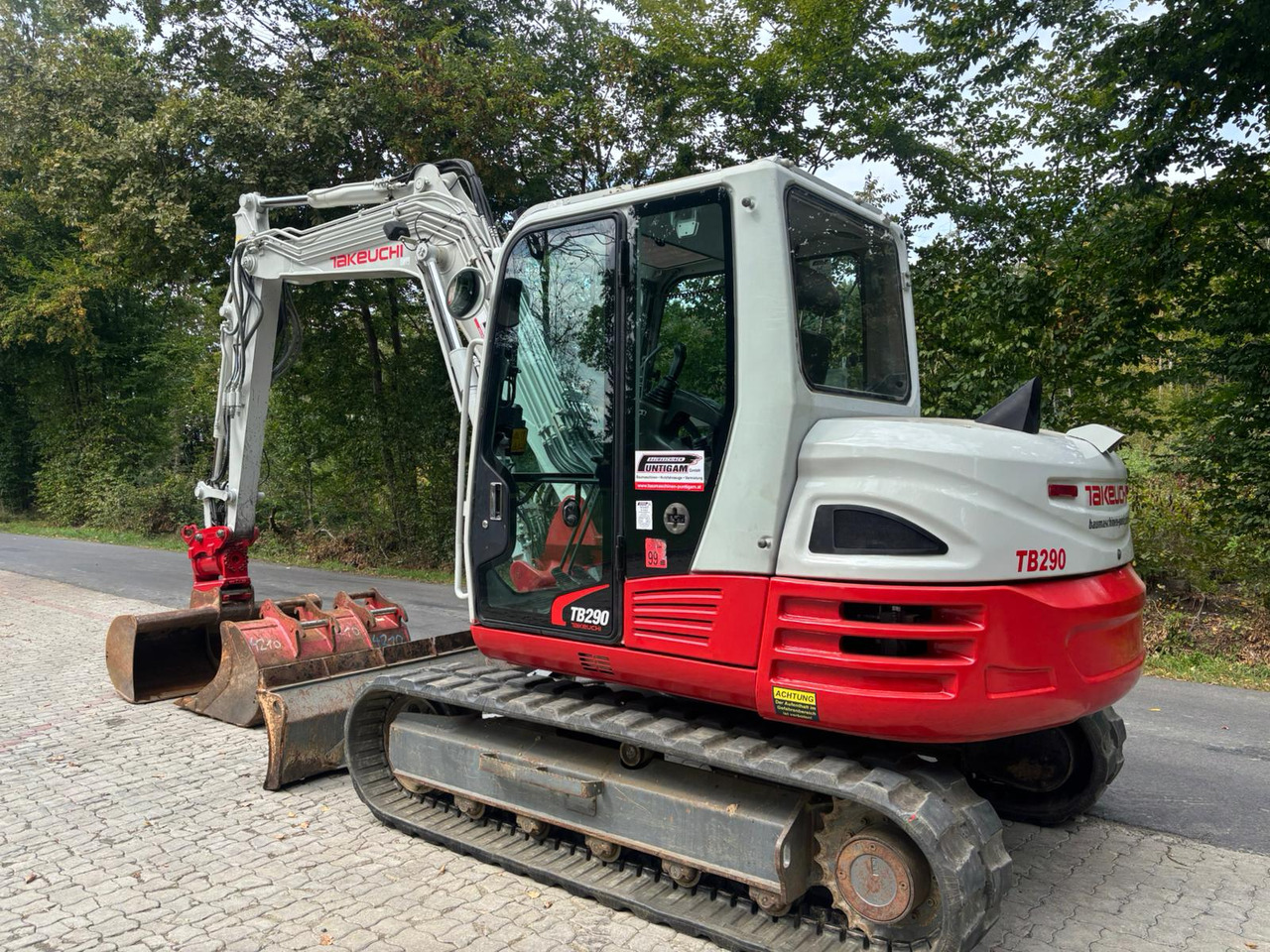 TAKEUCHI TB 290 - Мини багер: снимка 5 TAKEUCHI TB 290 - Мини багер: снимка 5