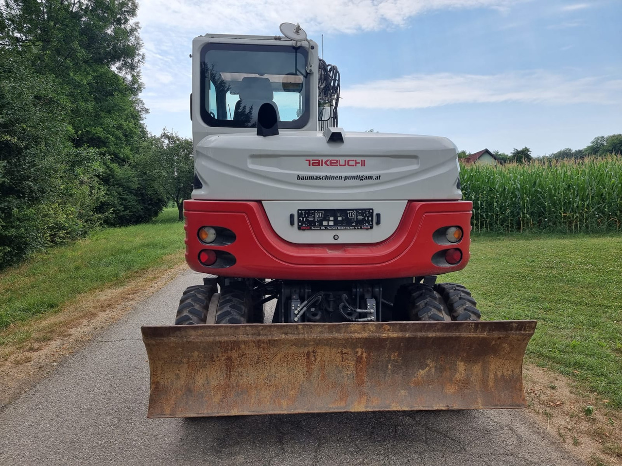 Takeuchi TB 295 W - Колесен багер: снимка 5 Takeuchi TB 295 W - Колесен багер: снимка 5