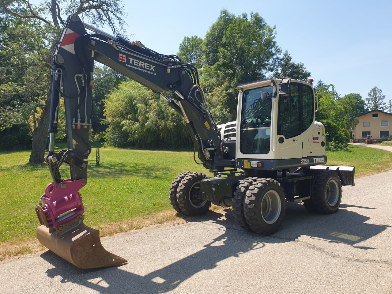 Terex TW 85 - Колесен багер: снимка 3 Terex TW 85 - Колесен багер: снимка 3