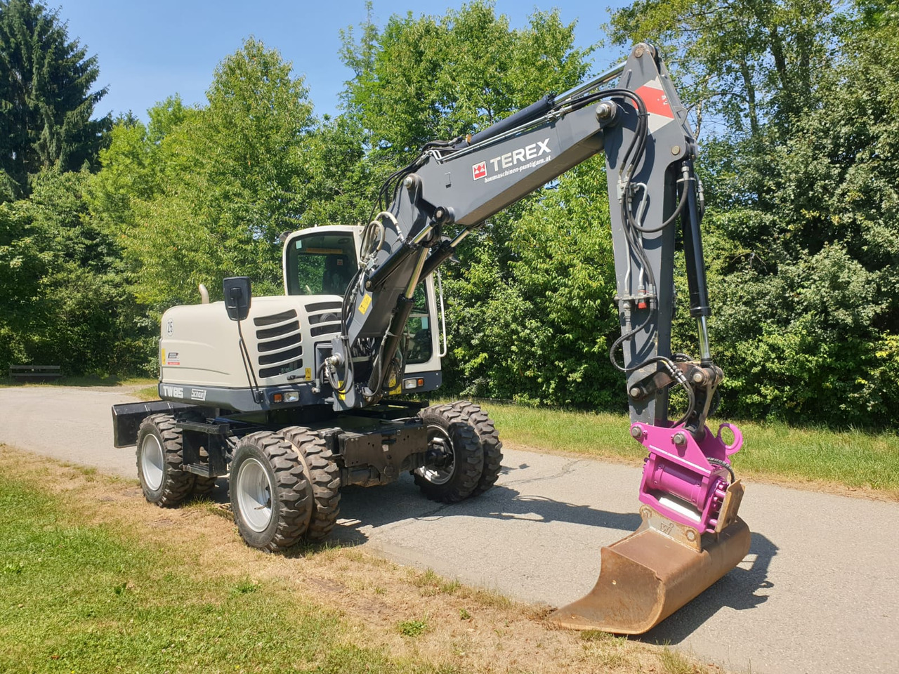 Terex TW 85 - Колесен багер: снимка 4 Terex TW 85 - Колесен багер: снимка 4