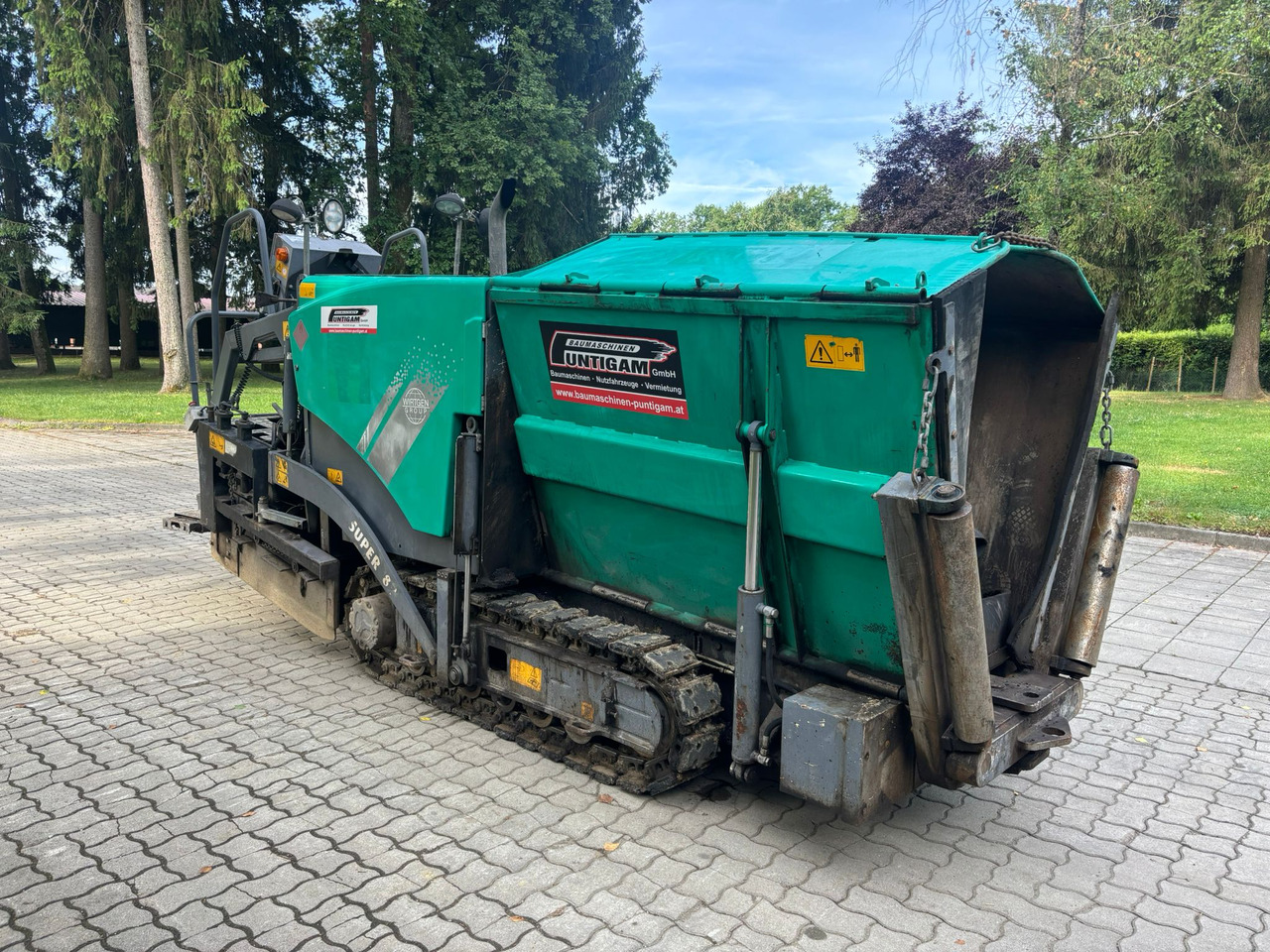 VÖGELE Super 800 - Асфалтополагач: снимка 4 VÖGELE Super 800 - Асфалтополагач: снимка 4
