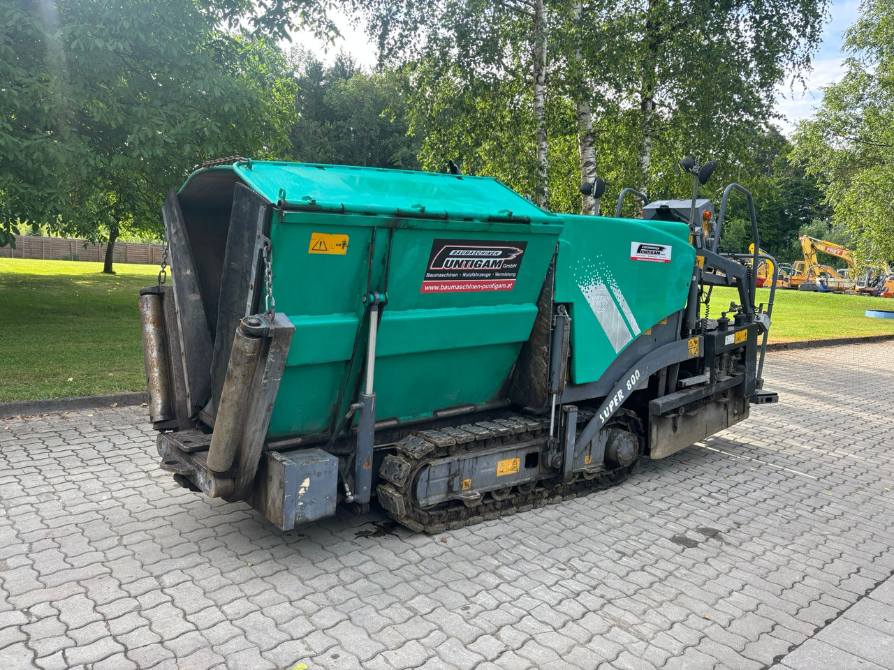 VÖGELE Super 800 - Асфалтополагач: снимка 3 VÖGELE Super 800 - Асфалтополагач: снимка 3