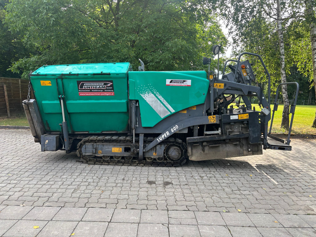 VÖGELE Super 800 - Асфалтополагач: снимка 1 VÖGELE Super 800 - Асфалтополагач: снимка 1