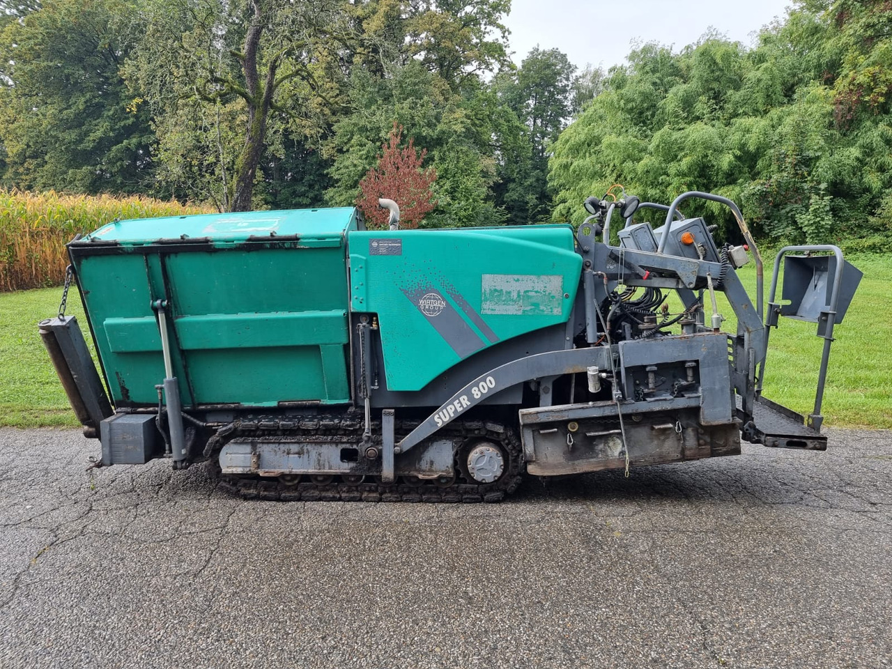 VÖGELE Super 800 - Асфалтополагач: снимка 1 VÖGELE Super 800 - Асфалтополагач: снимка 1
