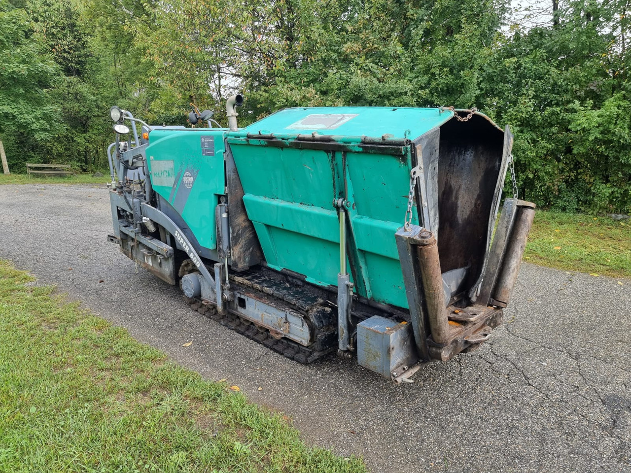 VÖGELE Super 800 - Асфалтополагач: снимка 5 VÖGELE Super 800 - Асфалтополагач: снимка 5