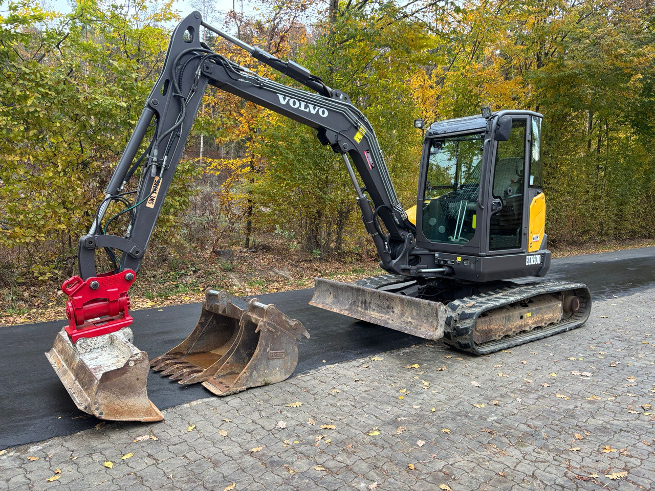 VOLVO ECR 50 D - Мини багер: снимка 3 VOLVO ECR 50 D - Мини багер: снимка 3