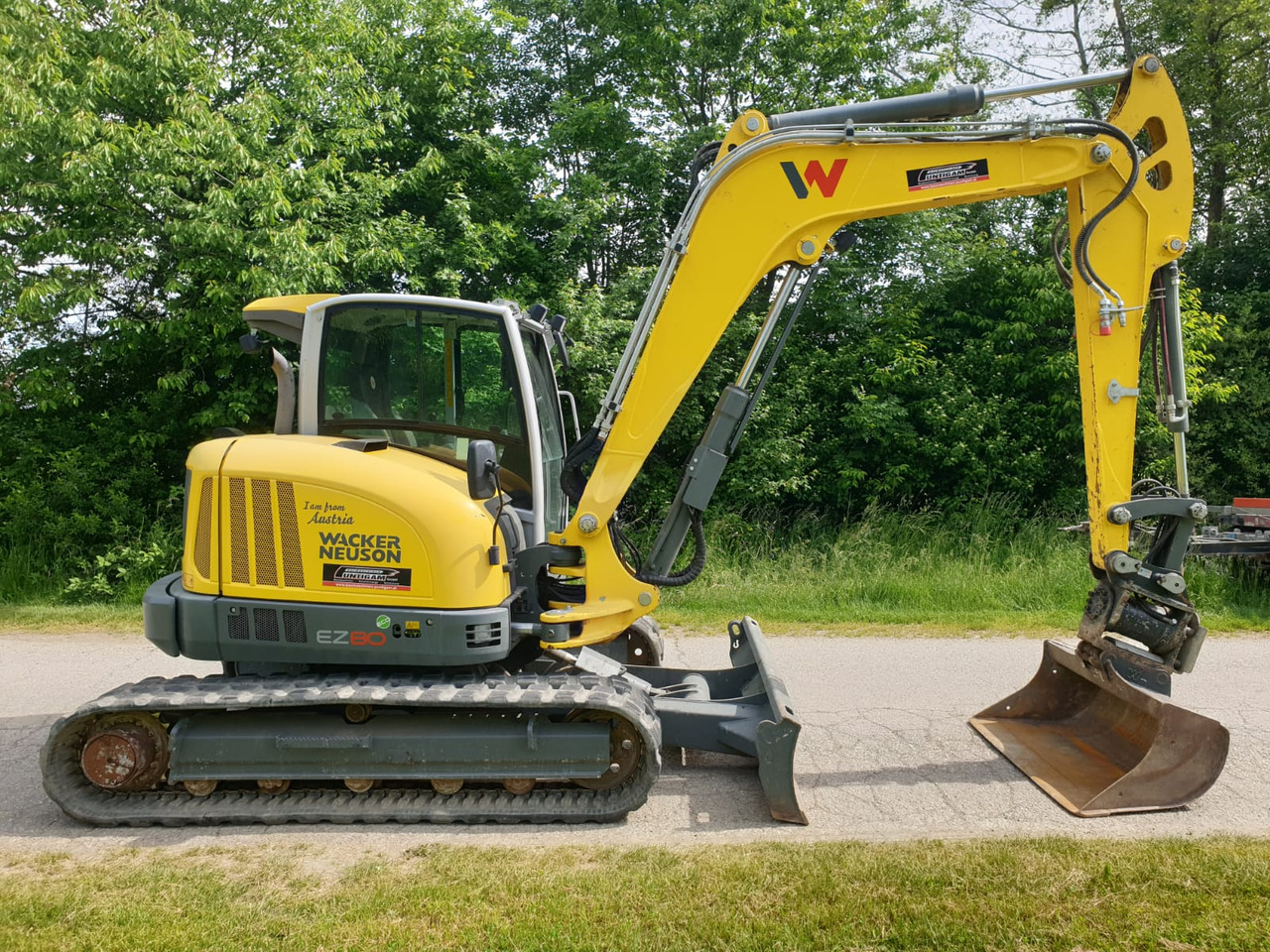 WACKER NEUSON EZ 80 - Мини багер: снимка 2 WACKER NEUSON EZ 80 - Мини багер: снимка 2