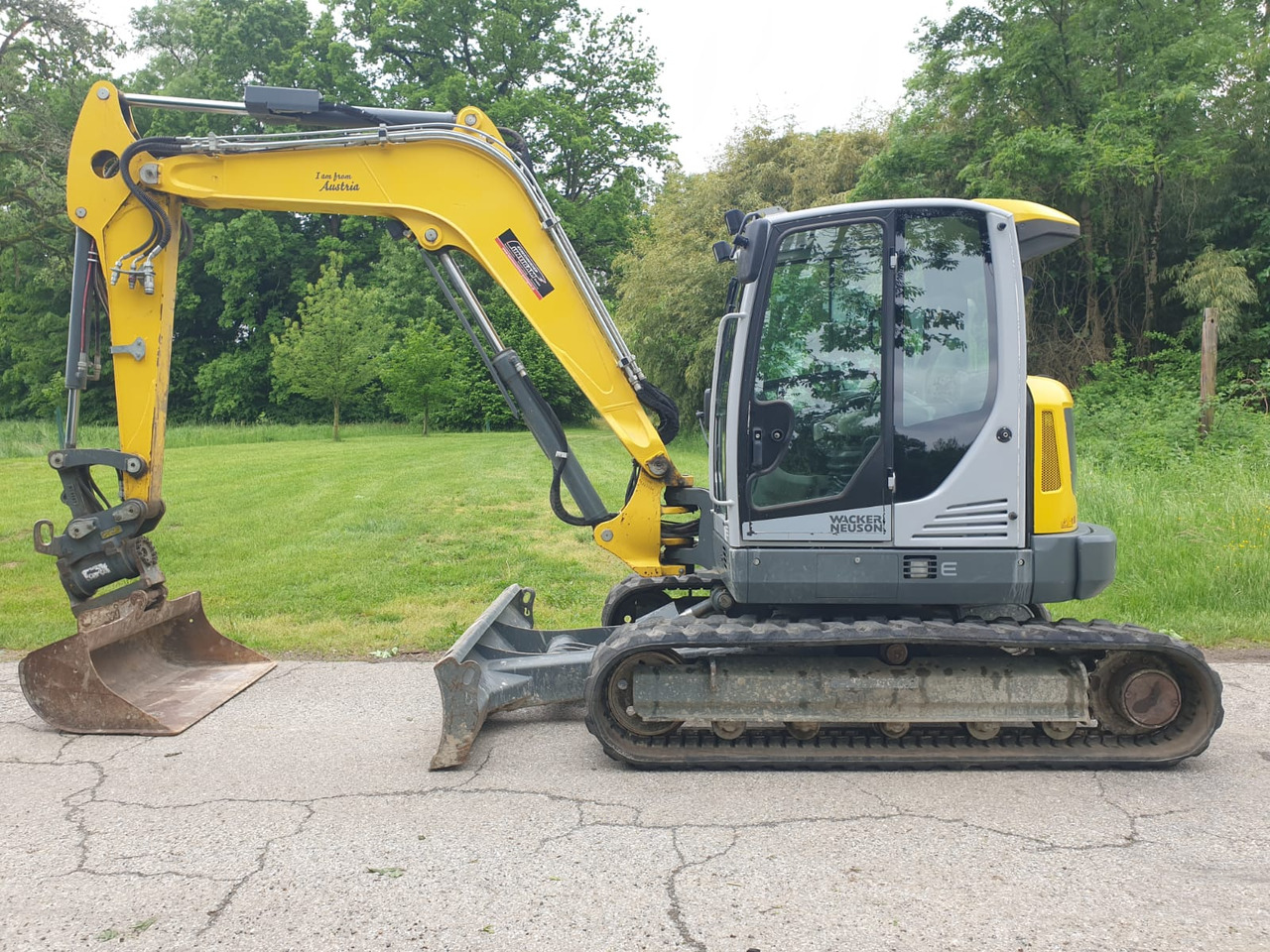 WACKER NEUSON EZ 80 - Мини багер: снимка 1 WACKER NEUSON EZ 80 - Мини багер: снимка 1