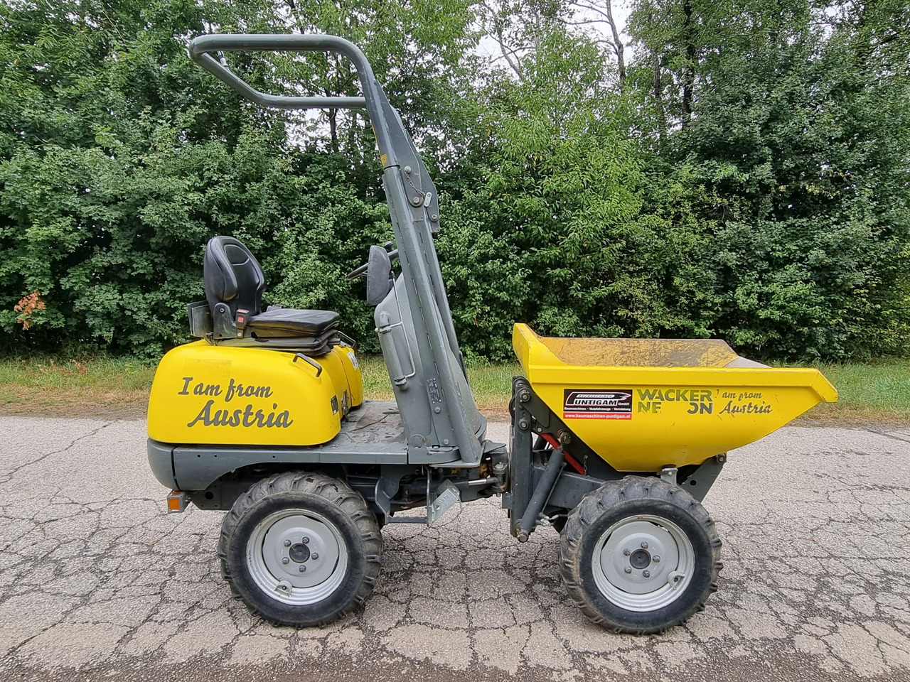WACKER Neuson 1001 - Мини самосвал: снимка 4 WACKER Neuson 1001 - Мини самосвал: снимка 4