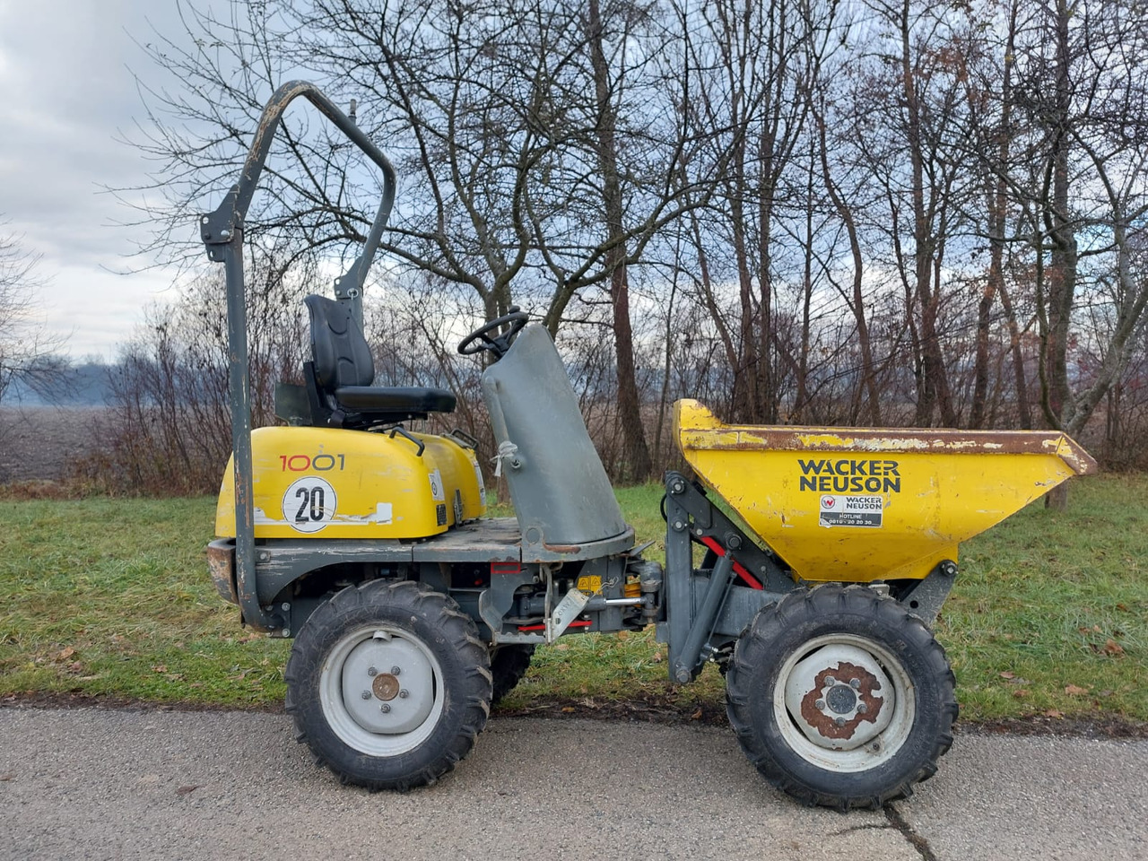 WACKER Neuson 1001 - Мини самосвал: снимка 2 WACKER Neuson 1001 - Мини самосвал: снимка 2