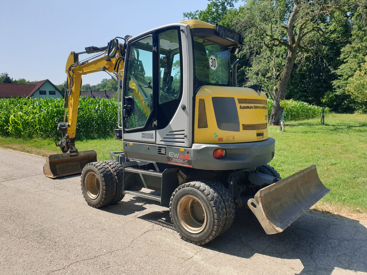 WACKER Neuson EW 65 - Колесен багер: снимка 5 WACKER Neuson EW 65 - Колесен багер: снимка 5