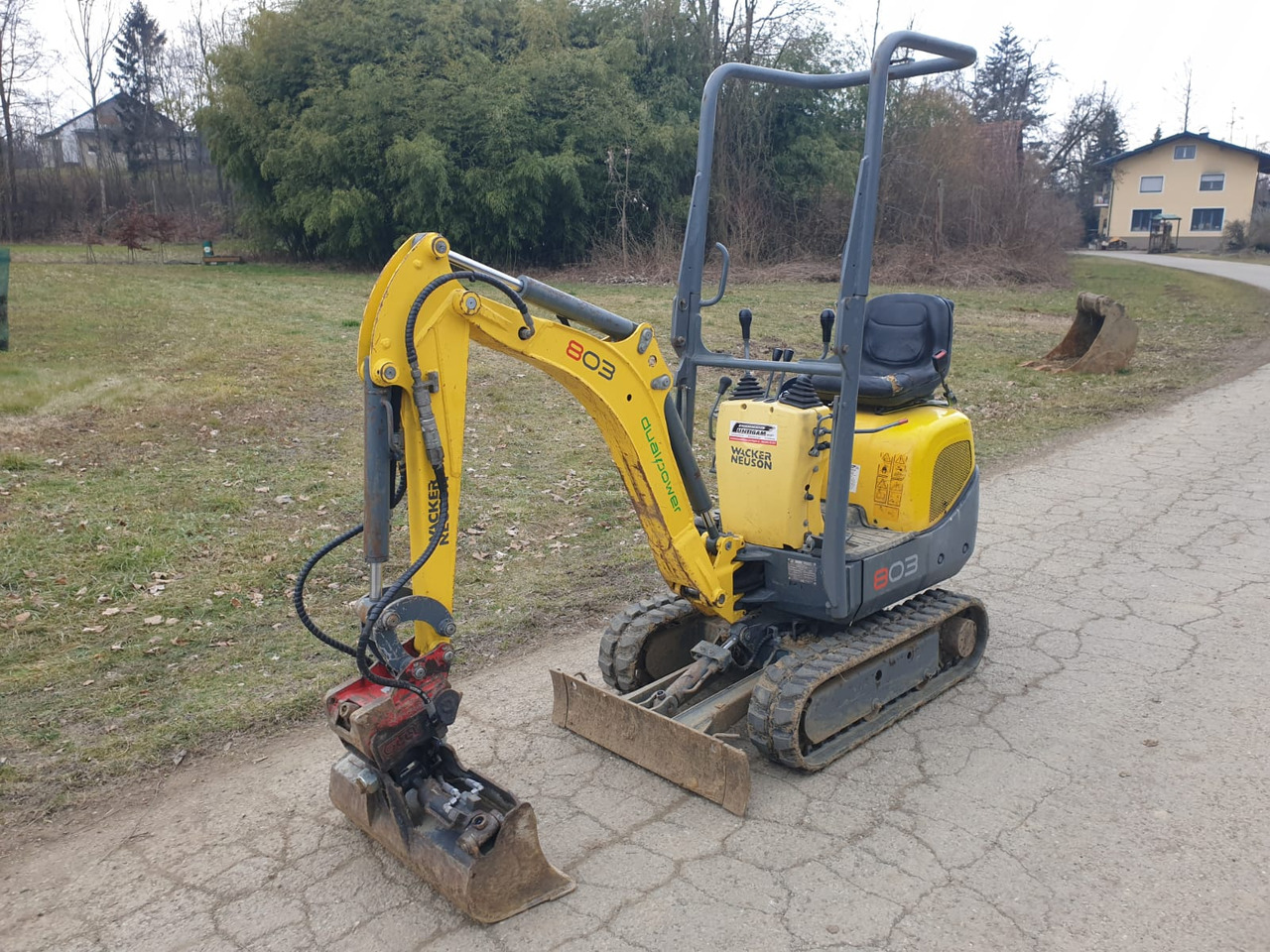 Wacker Neuson 803 - Мини багер: снимка 3 Wacker Neuson 803 - Мини багер: снимка 3