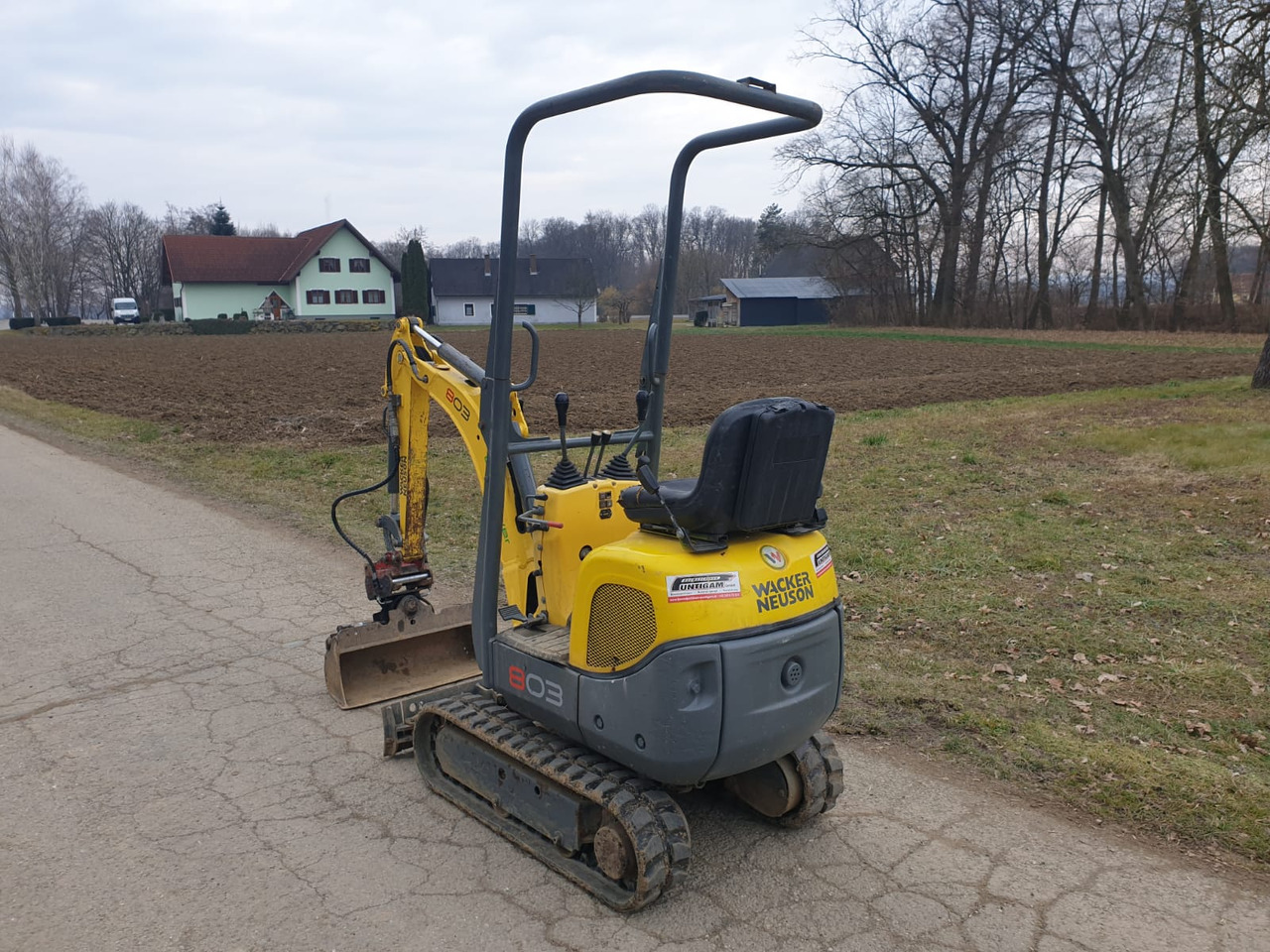 Wacker Neuson 803 - Мини багер: снимка 5 Wacker Neuson 803 - Мини багер: снимка 5