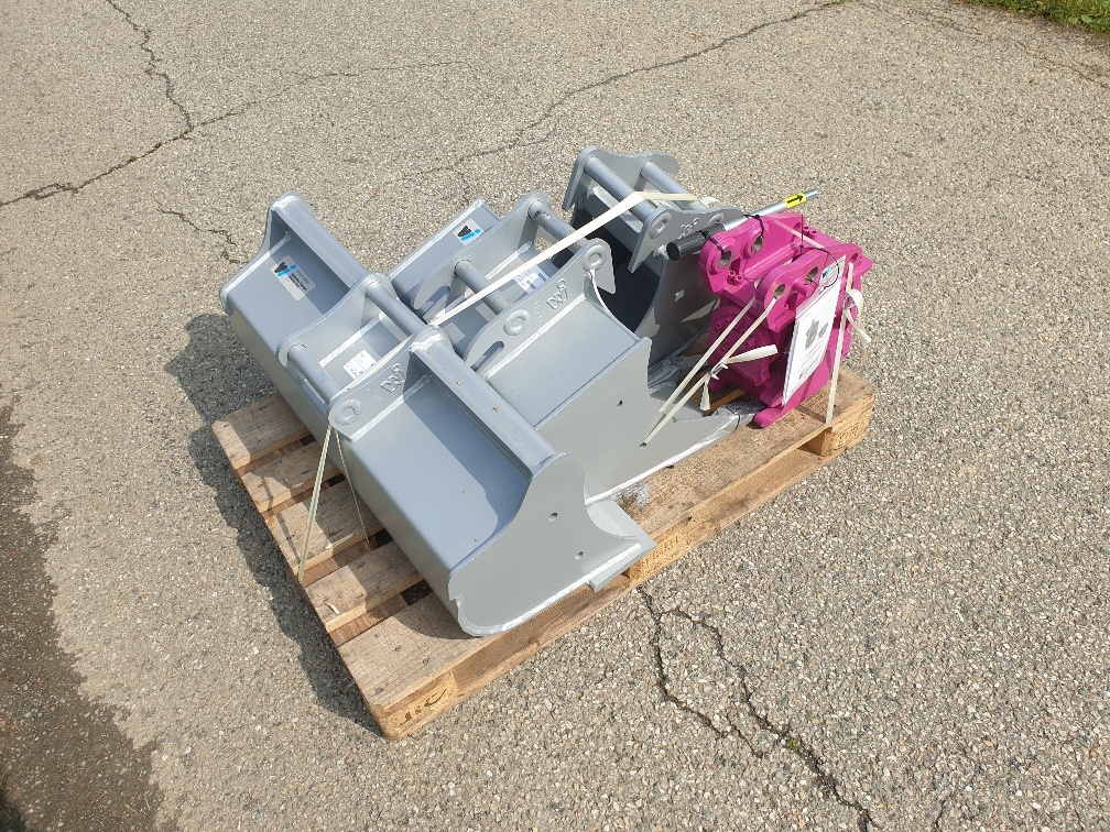 Нови Кофа за багер за Мини багер Winkelbauer Winkelbauer bucket package for 1.5t mini excavator: снимка 6