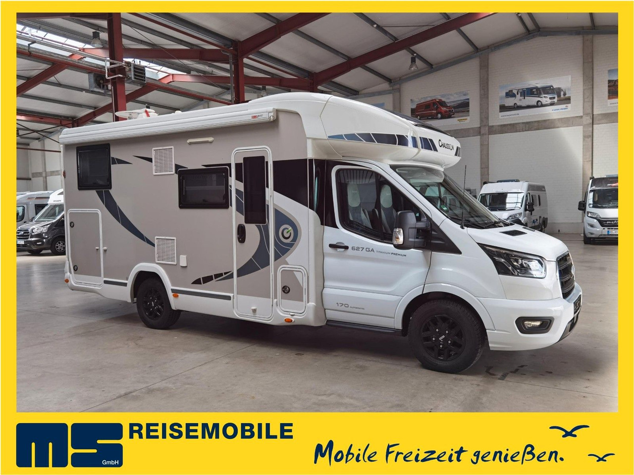 Chausson 627 GA TITANIUM -PREMIUM /EINZELBETTEN & HUBBETT - Полуинтегриран кемпер: снимка 1 Chausson 627 GA TITANIUM -PREMIUM /EINZELBETTEN & HUBBETT - Полуинтегриран кемпер: снимка 1