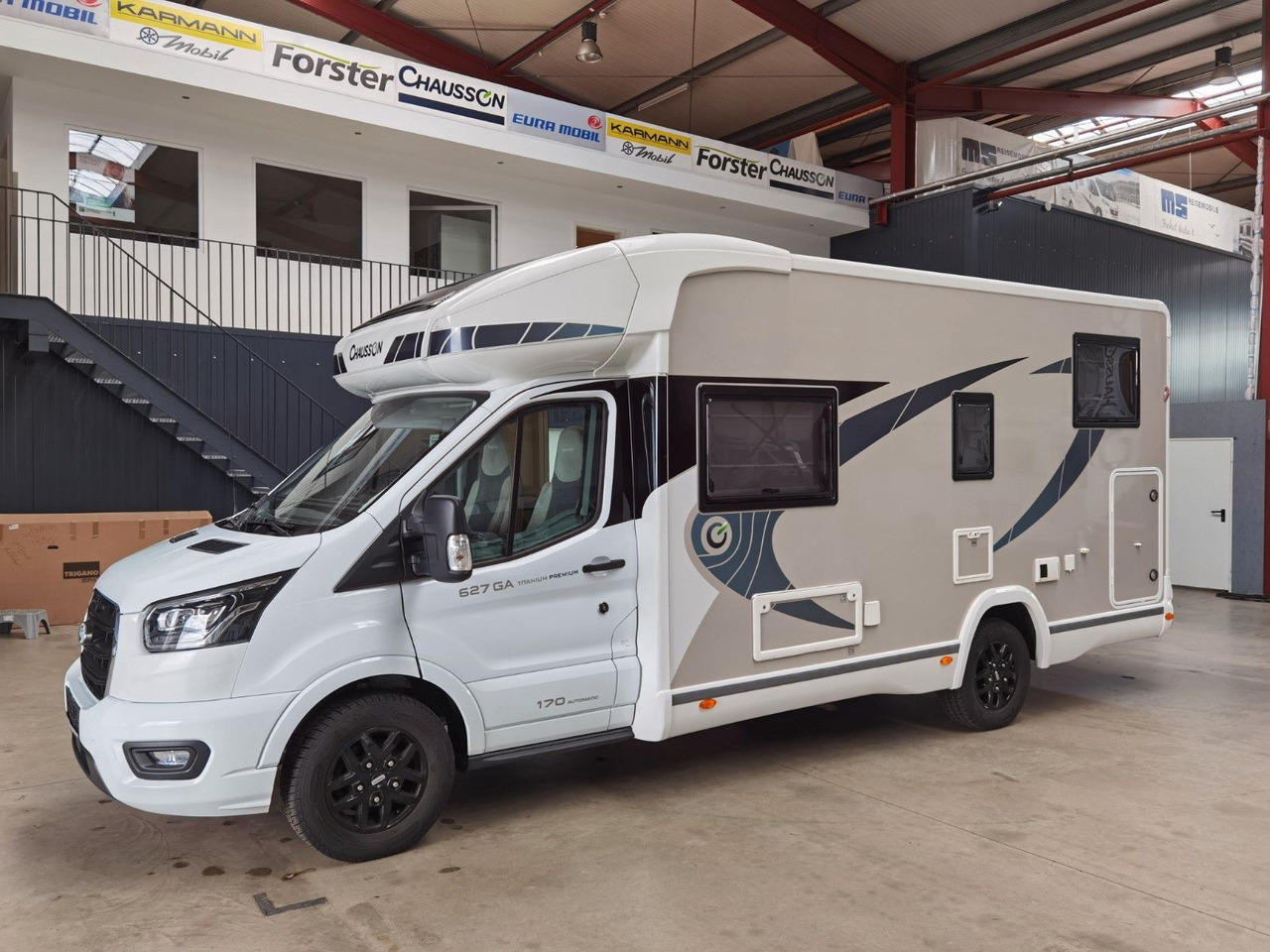 Полуинтегриран кемпер Chausson 627 GA TITANIUM -PREMIUM /EINZELBETTEN & HUBBETT: снимка 6 Полуинтегриран кемпер Chausson 627 GA TITANIUM -PREMIUM /EINZELBETTEN & HUBBETT: снимка 6