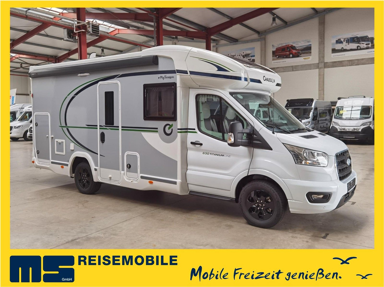 Chausson 630 TITANIUM / - 2026 - / EINZEL. - HUBBETTEN - Полуинтегриран кемпер: снимка 1 Chausson 630 TITANIUM / - 2026 - / EINZEL. - HUBBETTEN - Полуинтегриран кемпер: снимка 1