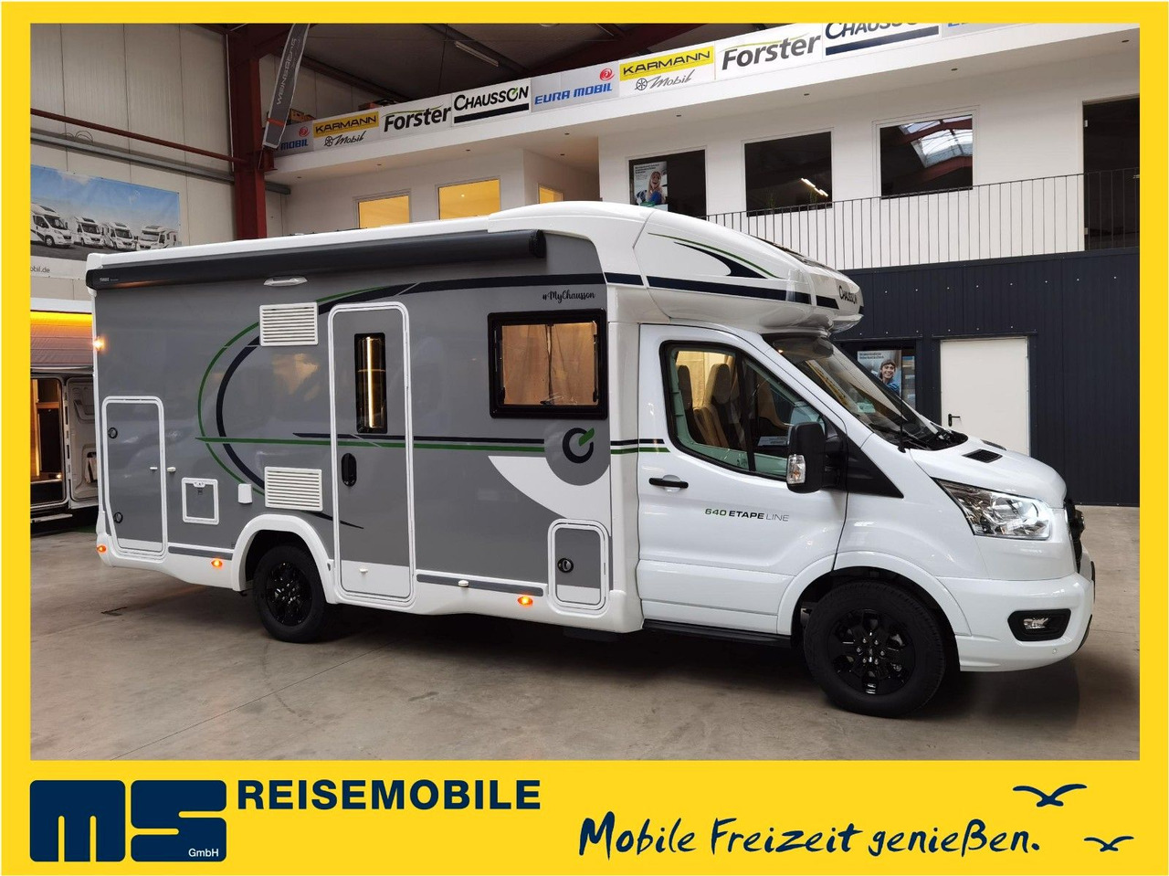 Chausson 640 TITANIUM / -2026- / 165PS-9G. / XXL-HUBBETT - Полуинтегриран кемпер: снимка 1 Chausson 640 TITANIUM / -2026- / 165PS-9G. / XXL-HUBBETT - Полуинтегриран кемпер: снимка 1