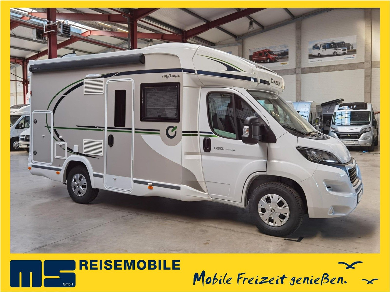 Chausson 650 ETAPE - LINE / 140PS / HUBBETT & RAUMBAD - Полуинтегриран кемпер: снимка 1 Chausson 650 ETAPE - LINE / 140PS / HUBBETT & RAUMBAD - Полуинтегриран кемпер: снимка 1