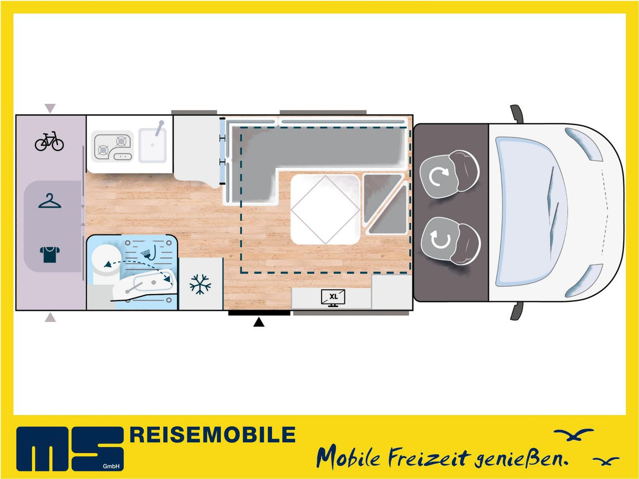 Chausson 660 TITANIUM / MODELL 2026 / 165PS / GR.HUBBETT - Полуинтегриран кемпер: снимка 1 Chausson 660 TITANIUM / MODELL 2026 / 165PS / GR.HUBBETT - Полуинтегриран кемпер: снимка 1