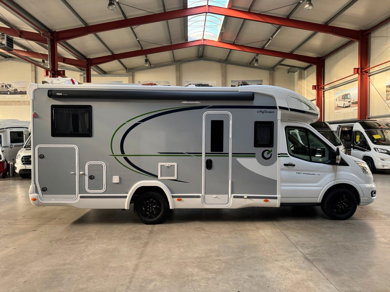 Chausson 797 TITANIUM /-2026- / 4.1T. / ALDEN SAT- ANLAGE - Полуинтегриран кемпер: снимка 5 Chausson 797 TITANIUM /-2026- / 4.1T. / ALDEN SAT- ANLAGE - Полуинтегриран кемпер: снимка 5