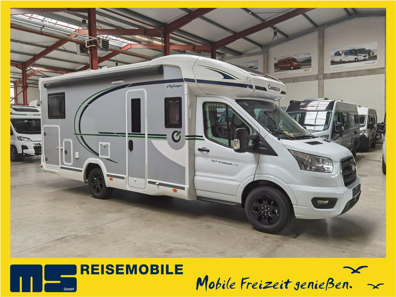 Chausson 797 TITANIUM / - 2026 - / 4.1T. / EINZELBETTEN - Полуинтегриран кемпер: снимка 1 Chausson 797 TITANIUM / - 2026 - / 4.1T. / EINZELBETTEN - Полуинтегриран кемпер: снимка 1