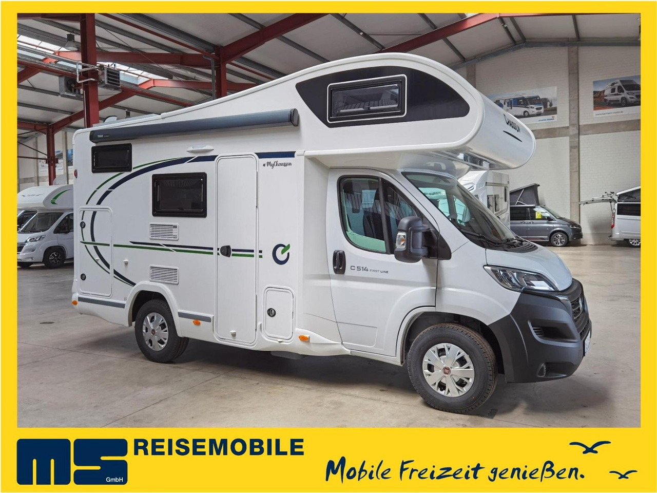 Chausson C 514 / 140PS / ARCTIC & ZUBEHÖR - PAKET / 5.99M - Алковен кемпер: снимка 1 Chausson C 514 / 140PS / ARCTIC & ZUBEHÖR - PAKET / 5.99M - Алковен кемпер: снимка 1