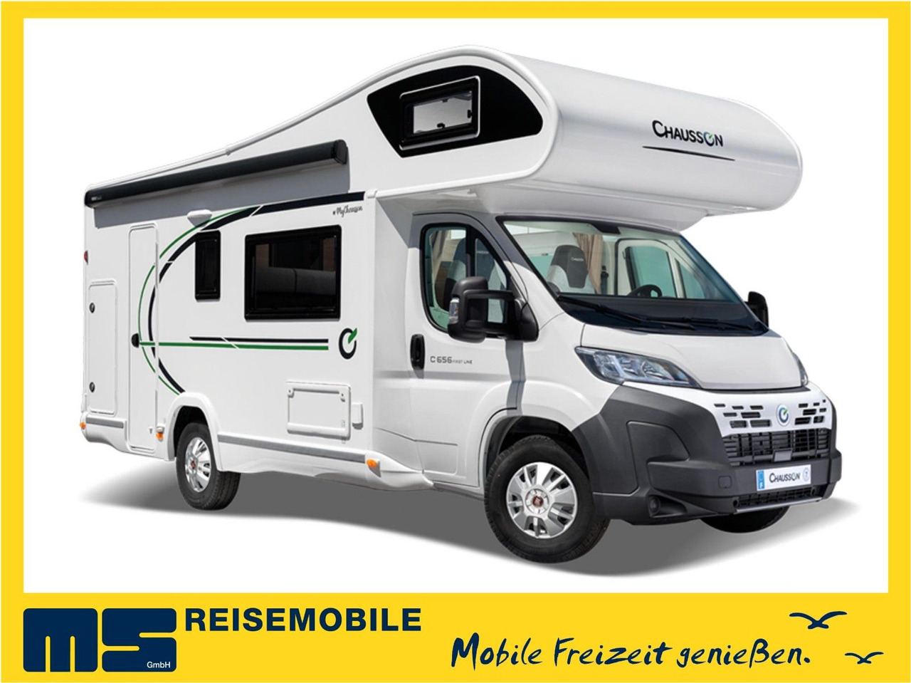 Chausson C 656 FIRST LINE /-2026-/140PS-8G./ ETAGENBETTEN - Алковен кемпер: снимка 1 Chausson C 656 FIRST LINE /-2026-/140PS-8G./ ETAGENBETTEN - Алковен кемпер: снимка 1