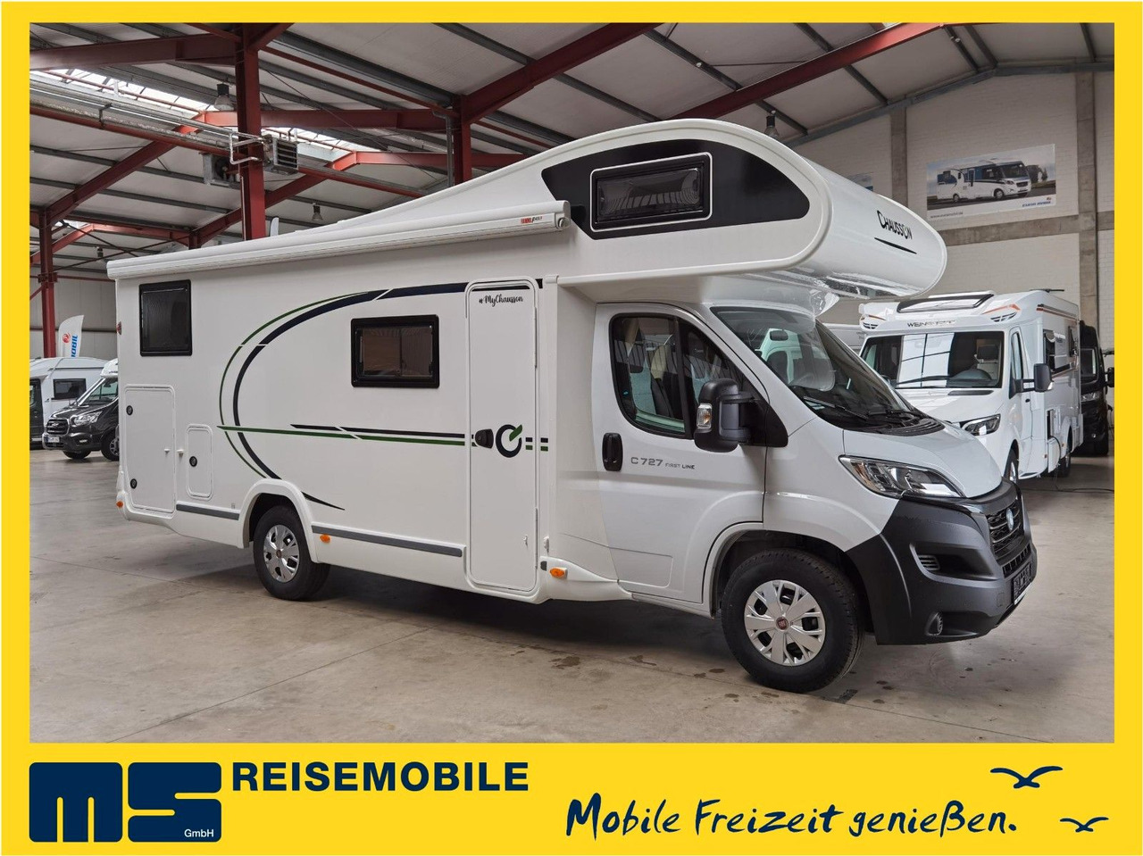 Chausson C 727 FIRST LINE /140PS / EINZELBETTEN & ALKOVEN - Алковен кемпер: снимка 1 Chausson C 727 FIRST LINE /140PS / EINZELBETTEN & ALKOVEN - Алковен кемпер: снимка 1