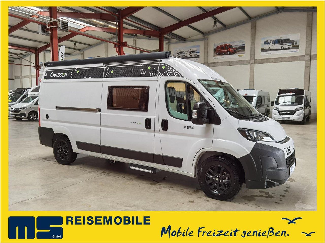 Chausson V594 FIRST LINE / -2025- /140PS/ ZUBEHÖR - PAKET - Кемпер ван: снимка 1 Chausson V594 FIRST LINE / -2025- /140PS/ ZUBEHÖR - PAKET - Кемпер ван: снимка 1