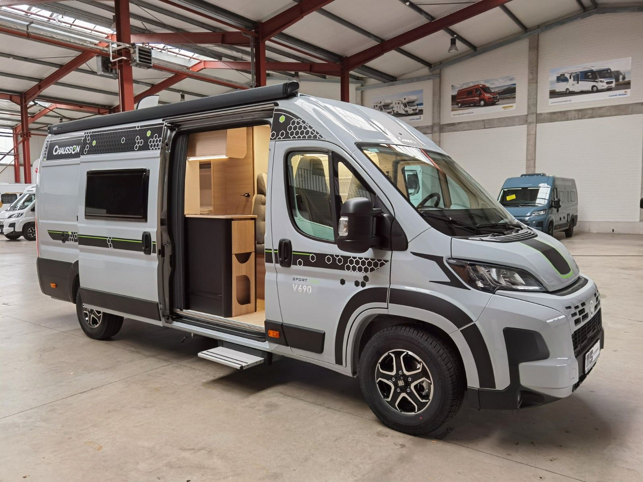 Кемпер ван Chausson V690 SPORT LINE / -2026- / XXL-HUBBETT E-BIKE GA: снимка 10 Кемпер ван Chausson V690 SPORT LINE / -2026- / XXL-HUBBETT E-BIKE GA: снимка 10