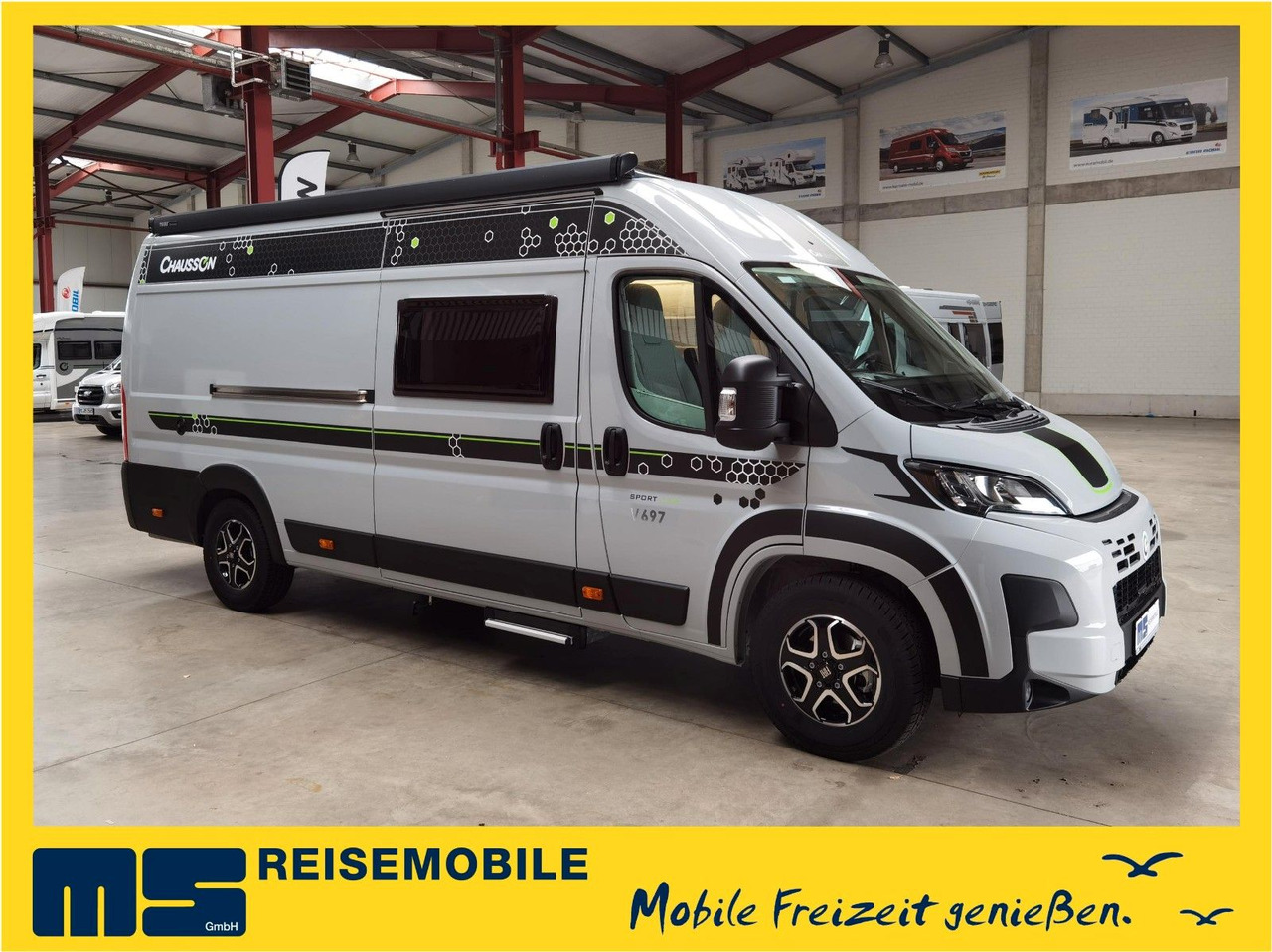 Chausson V697 SPORT LINE / -2026- / 140-8G./ EINZELBETTEN - Кемпер ван: снимка 1 Chausson V697 SPORT LINE / -2026- / 140-8G./ EINZELBETTEN - Кемпер ван: снимка 1
