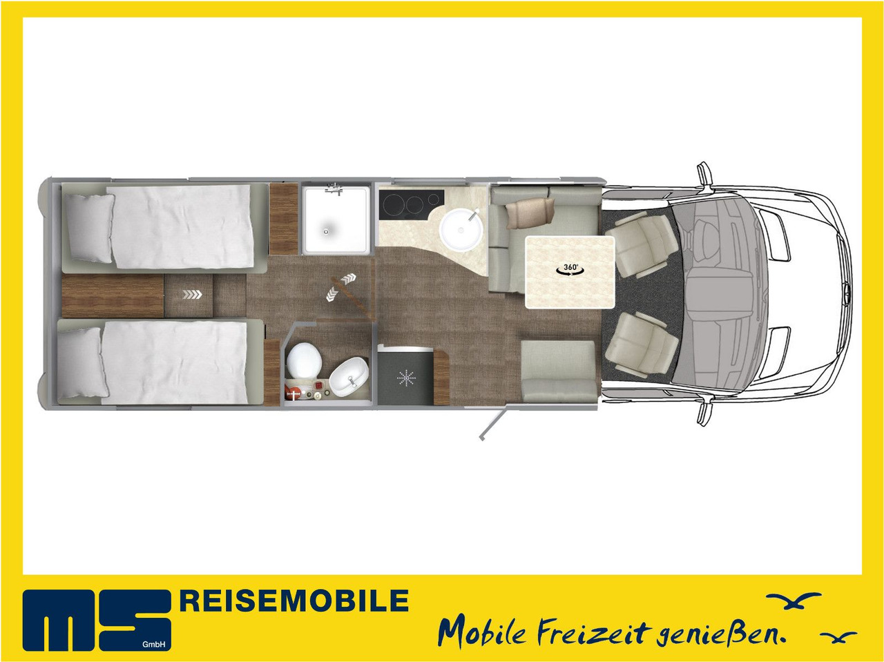 Eura Mobil CONTURA 766 EB /LUMINARY PAKET / EINZELBETTEN - Полуинтегриран кемпер: снимка 2 Eura Mobil CONTURA 766 EB /LUMINARY PAKET / EINZELBETTEN - Полуинтегриран кемпер: снимка 2
