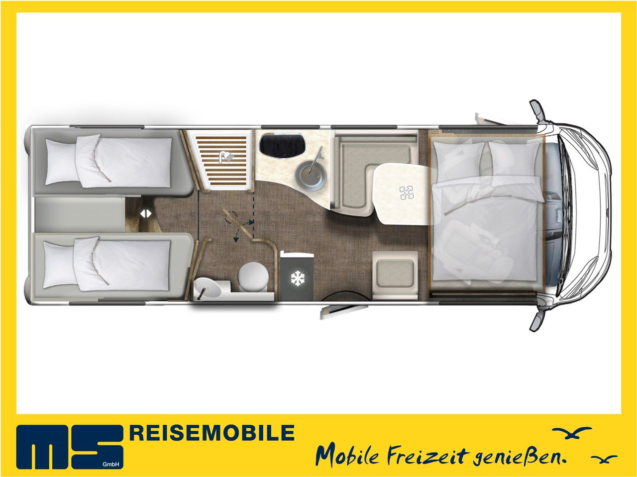 Eura Mobil INTEGRA LINE 720 EB /180PS-9G MAXI/ EINZELBETTEN - Интегриран кемпер: снимка 2 Eura Mobil INTEGRA LINE 720 EB /180PS-9G MAXI/ EINZELBETTEN - Интегриран кемпер: снимка 2