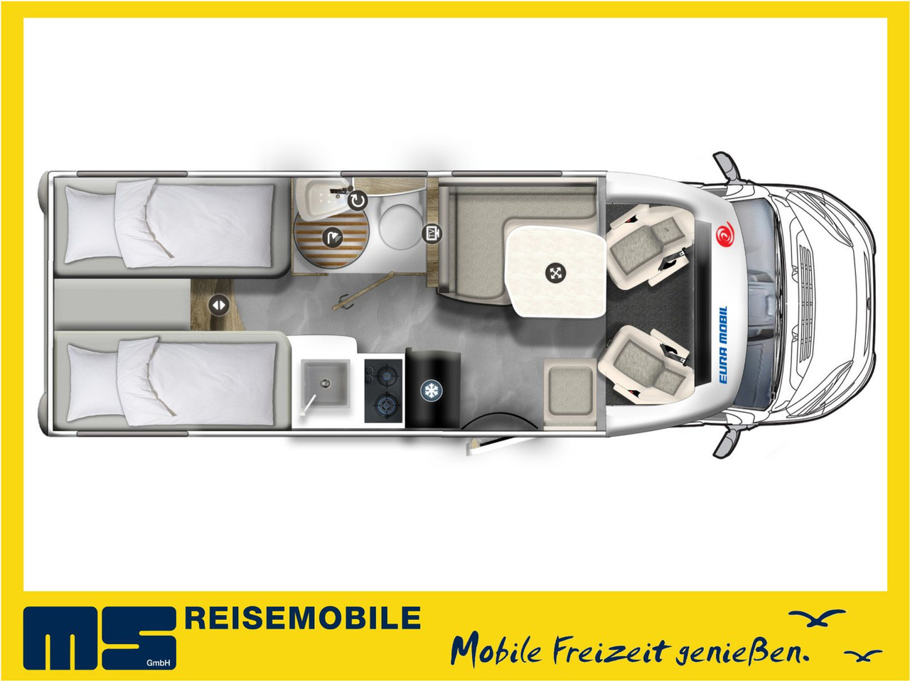 Eura Mobil PROFILA T 660 EB/MOD. 2025/MONDIAL PAKET / 140PS - Полуинтегриран кемпер: снимка 2 Eura Mobil PROFILA T 660 EB/MOD. 2025/MONDIAL PAKET / 140PS - Полуинтегриран кемпер: снимка 2