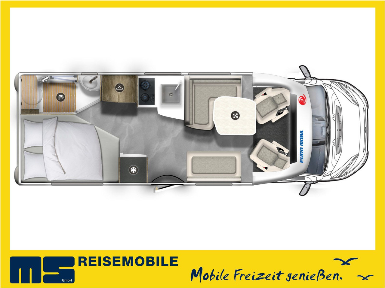 Eura Mobil PROFILA T 675 SB/MODELL 2025-140PS-SEITENBETT - Полуинтегриран кемпер: снимка 1 Eura Mobil PROFILA T 675 SB/MODELL 2025-140PS-SEITENBETT - Полуинтегриран кемпер: снимка 1