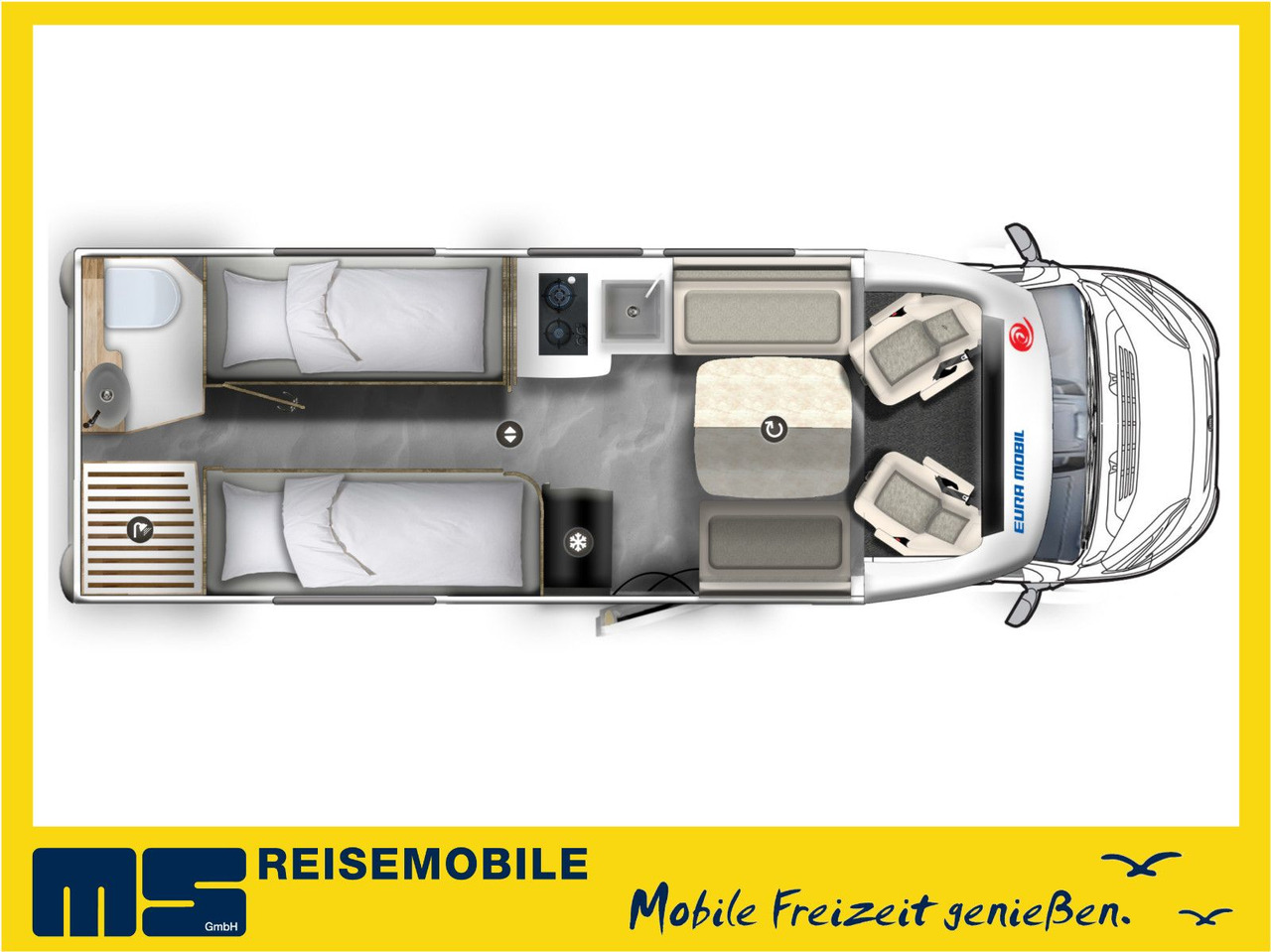 Eura Mobil PROFILA T 726 EF -MOD. 2025 -MONDIAL PLUS & S-P. - Полуинтегриран кемпер: снимка 2 Eura Mobil PROFILA T 726 EF -MOD. 2025 -MONDIAL PLUS & S-P. - Полуинтегриран кемпер: снимка 2
