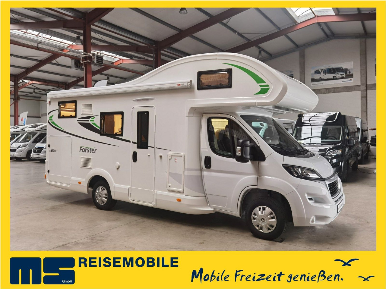 Forster A 699 HB /140PS / ZUBEHÖR - PAKET / 6x SITZP. - Алковен кемпер: снимка 1 Forster A 699 HB /140PS / ZUBEHÖR - PAKET / 6x SITZP. - Алковен кемпер: снимка 1