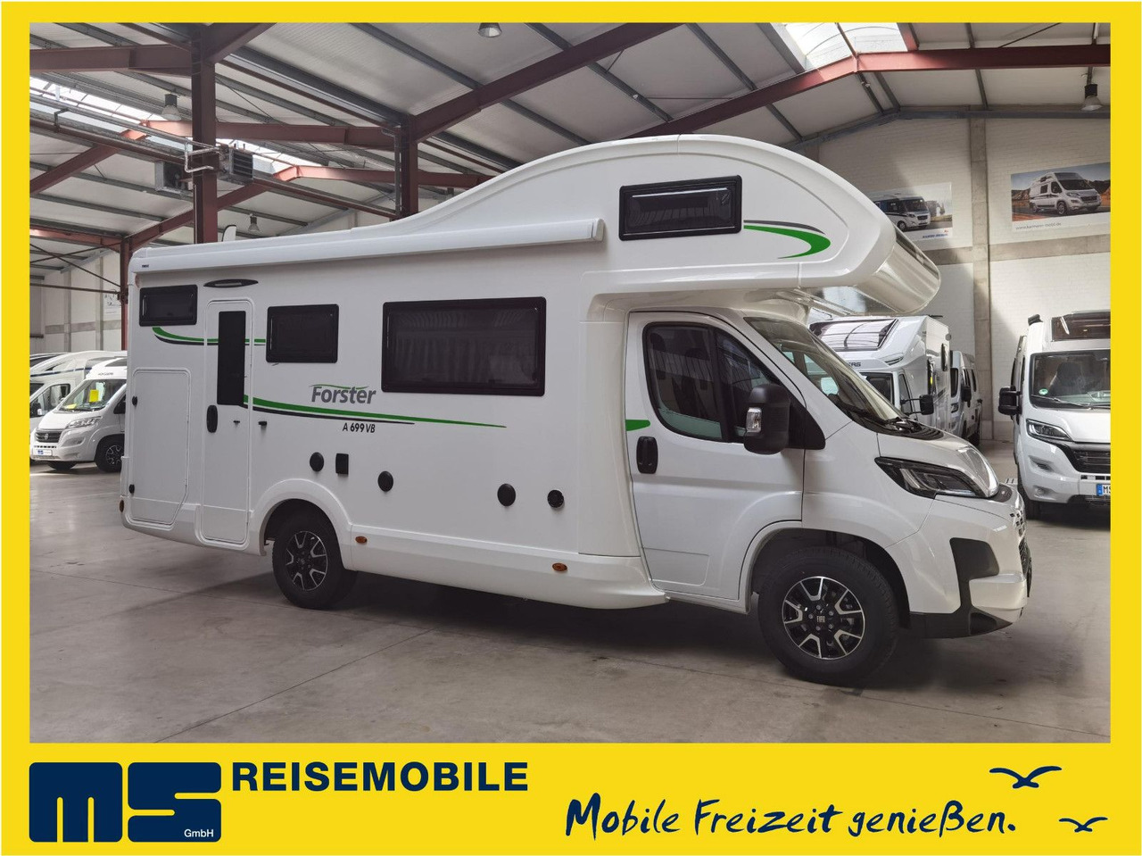 Forster A 699 VB / - MODELL 2025- / 140PS / ETAGENBETTEN - Алковен кемпер: снимка 1 Forster A 699 VB / - MODELL 2025- / 140PS / ETAGENBETTEN - Алковен кемпер: снимка 1