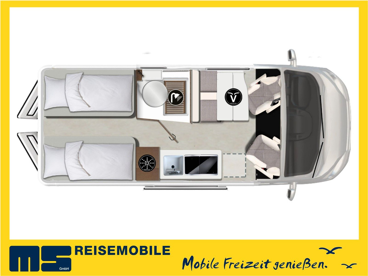 Karmann DAVIS 620 LIFESTYLE/-MODELL 2026- / EINZELBETTEN - Кемпер ван: снимка 1 Karmann DAVIS 620 LIFESTYLE/-MODELL 2026- / EINZELBETTEN - Кемпер ван: снимка 1