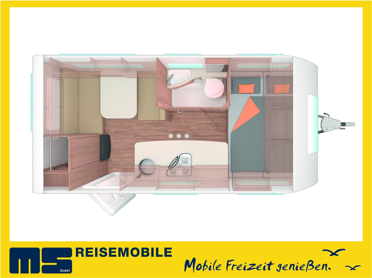 Weinsberg CARAONE 420 QD - MODELL 2026 - QUERBETT - Каравана: снимка 1 Weinsberg CARAONE 420 QD - MODELL 2026 - QUERBETT - Каравана: снимка 1