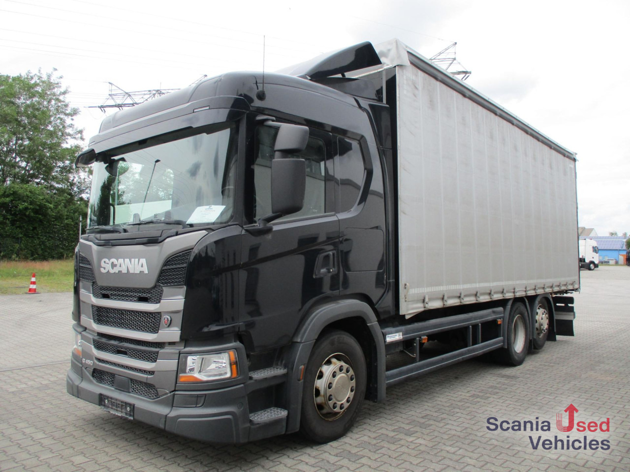 SCANIA G 450 B6x2*4NA Lenk-/ Liftachse - Камион с брезент: снимка 1 SCANIA G 450 B6x2*4NA Lenk-/ Liftachse - Камион с брезент: снимка 1