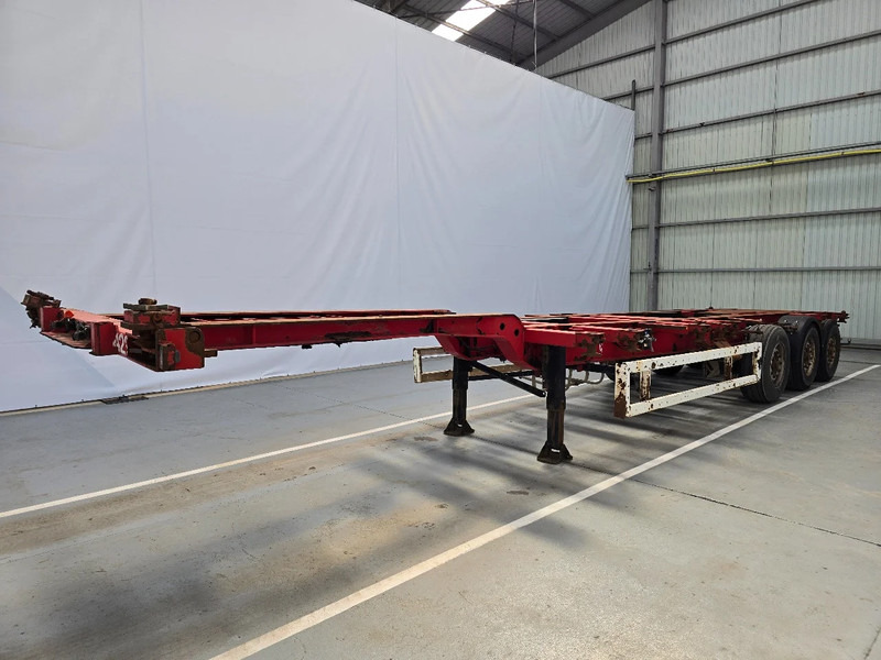 Krone SD27EL HIGHCUBE 20-30-40-45 FT / - Контейнеровоз/ Сменна каросерия полуремарке: снимка 1 Krone SD27EL HIGHCUBE 20-30-40-45 FT / - Контейнеровоз/ Сменна каросерия полуремарке: снимка 1
