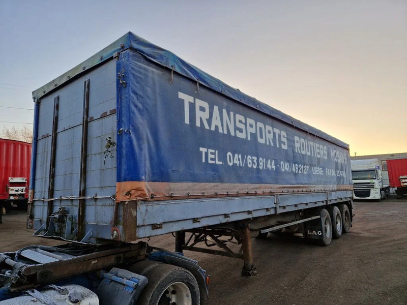 LAG 0-3-38 L / HUBDACH / TOIT LEVANT / HEFDAK / COIL / COILMULDE / FOSSE Á BOBINE - Брезентово полуремарке: снимка 3 LAG 0-3-38 L / HUBDACH / TOIT LEVANT / HEFDAK / COIL / COILMULDE / FOSSE Á BOBINE - Брезентово полуремарке: снимка 3