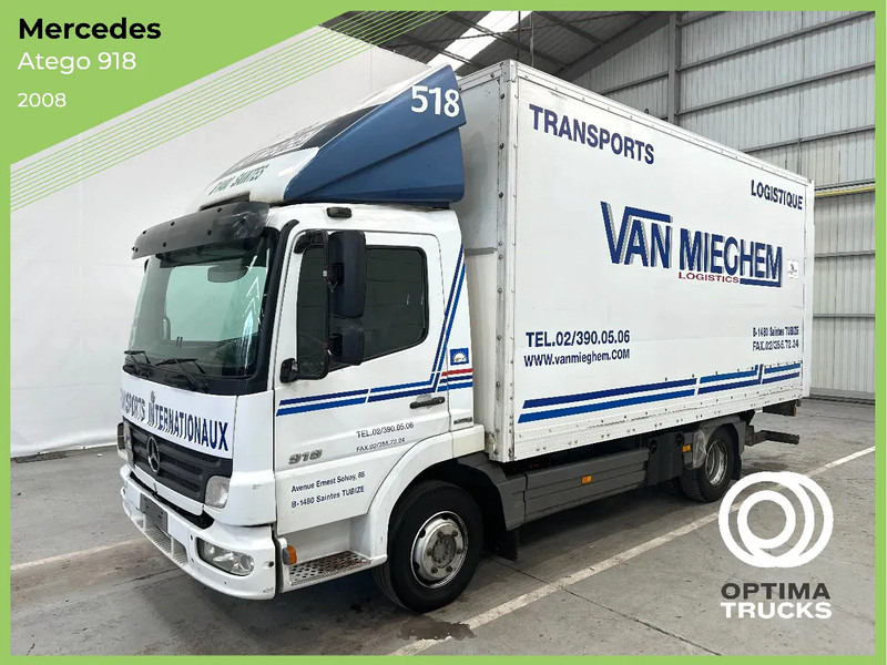 Mercedes-Benz Atego 918 - Камион фургон: снимка 1 Mercedes-Benz Atego 918 - Камион фургон: снимка 1