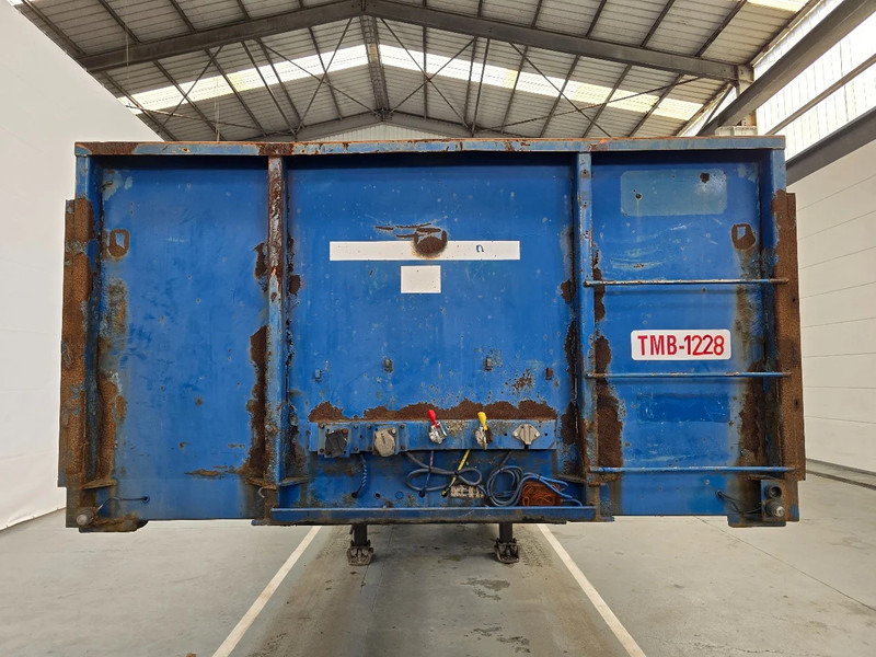 Pacton TPD 342 / 2x STUURAS - Бордово полуремарке/ Платформа: снимка 3 Pacton TPD 342 / 2x STUURAS - Бордово полуремарке/ Платформа: снимка 3